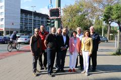 Mit Verkehrsspiegeln gegen den „Toten Winkel“